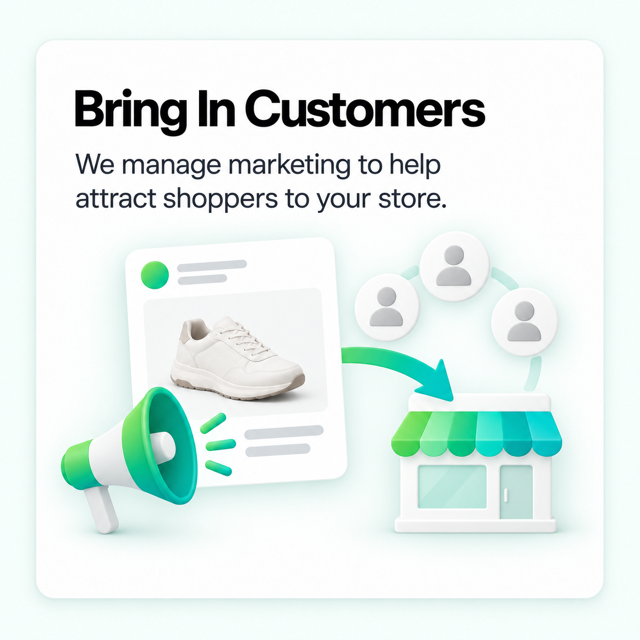 Bring in Customers with AI marketing